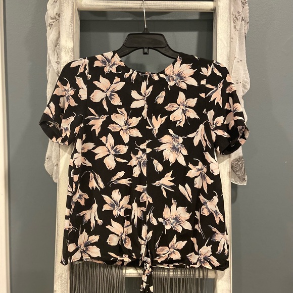 Madewell silk orchid shirt - Picture 5 of 8